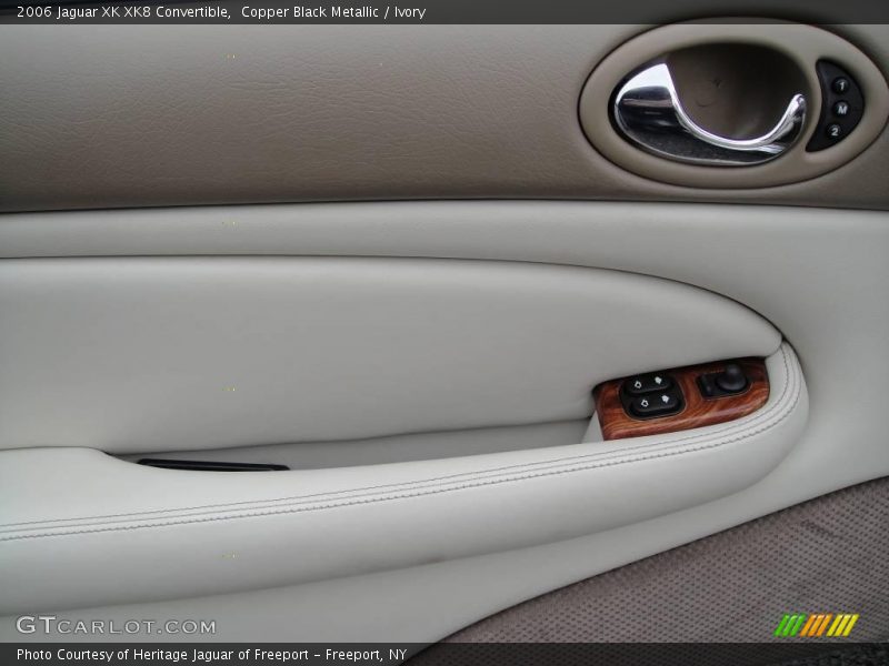 Copper Black Metallic / Ivory 2006 Jaguar XK XK8 Convertible