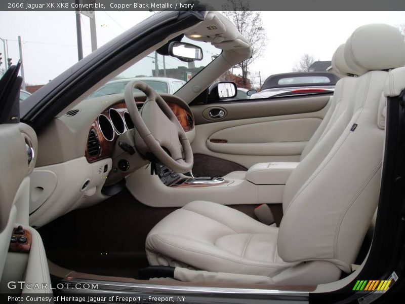 Front Seat of 2006 XK XK8 Convertible