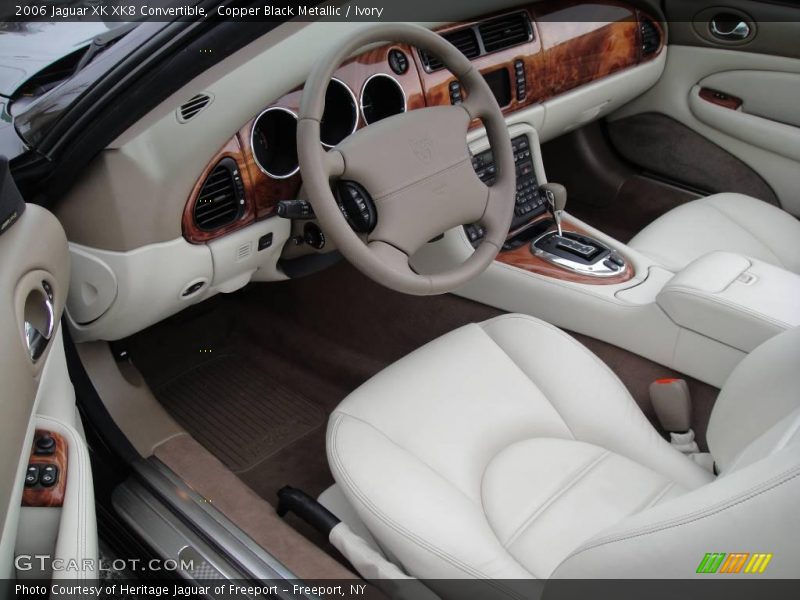 Ivory Interior - 2006 XK XK8 Convertible 