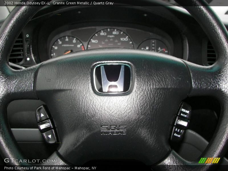 Granite Green Metallic / Quartz Gray 2002 Honda Odyssey EX-L