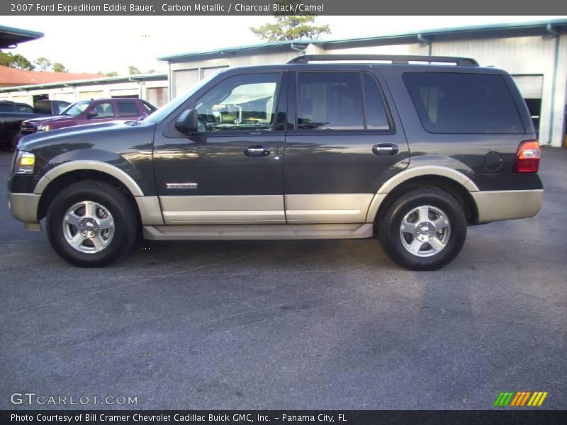 Carbon Metallic / Charcoal Black/Camel 2007 Ford Expedition Eddie Bauer