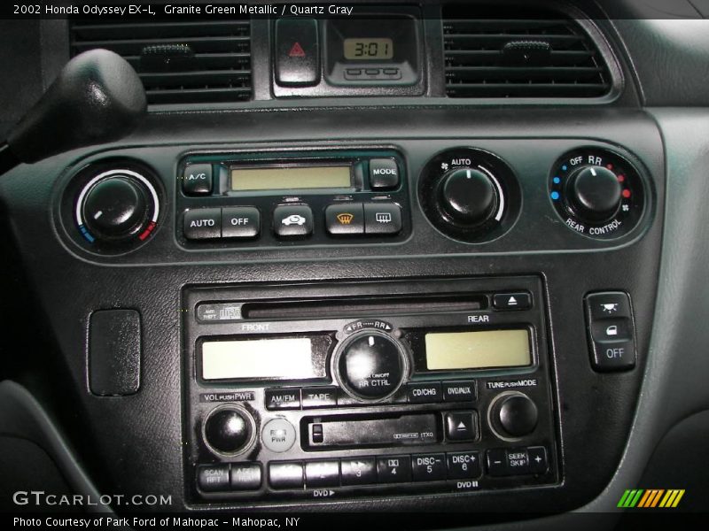 Granite Green Metallic / Quartz Gray 2002 Honda Odyssey EX-L