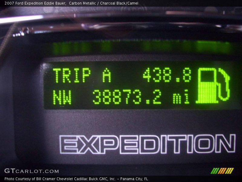 Carbon Metallic / Charcoal Black/Camel 2007 Ford Expedition Eddie Bauer