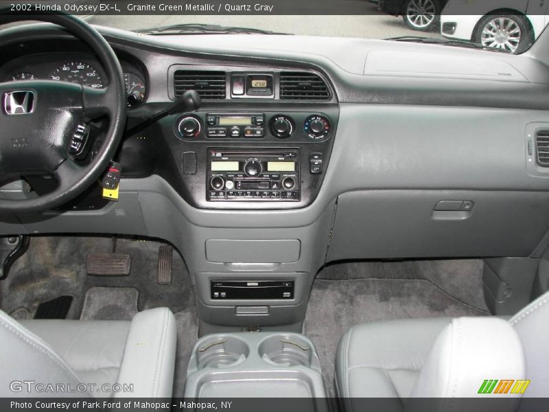 Granite Green Metallic / Quartz Gray 2002 Honda Odyssey EX-L