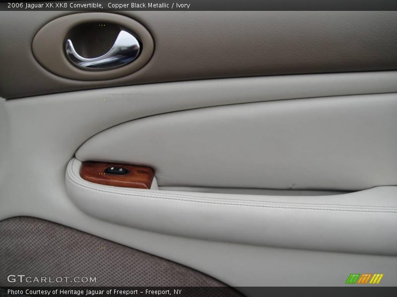 Copper Black Metallic / Ivory 2006 Jaguar XK XK8 Convertible