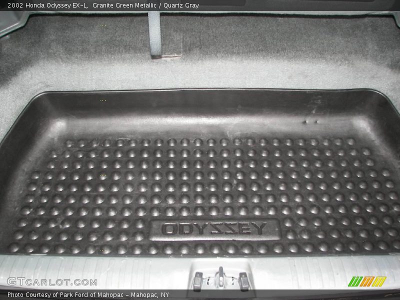 Granite Green Metallic / Quartz Gray 2002 Honda Odyssey EX-L