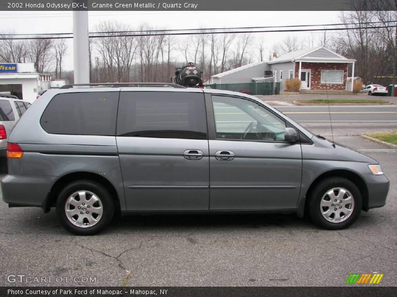 Granite Green Metallic / Quartz Gray 2002 Honda Odyssey EX-L