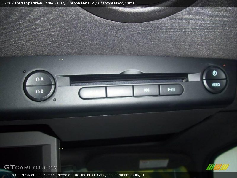 Carbon Metallic / Charcoal Black/Camel 2007 Ford Expedition Eddie Bauer