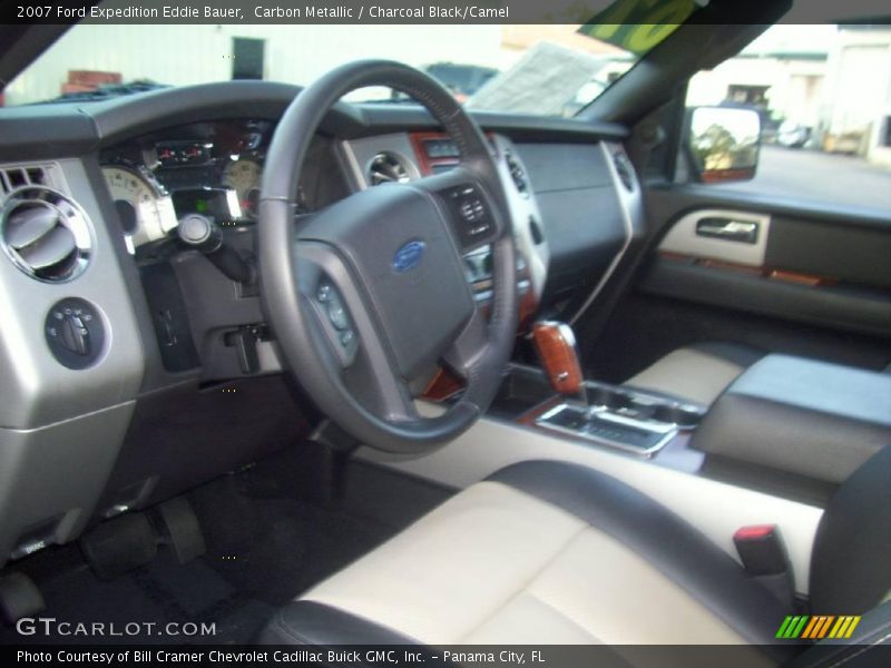 Carbon Metallic / Charcoal Black/Camel 2007 Ford Expedition Eddie Bauer