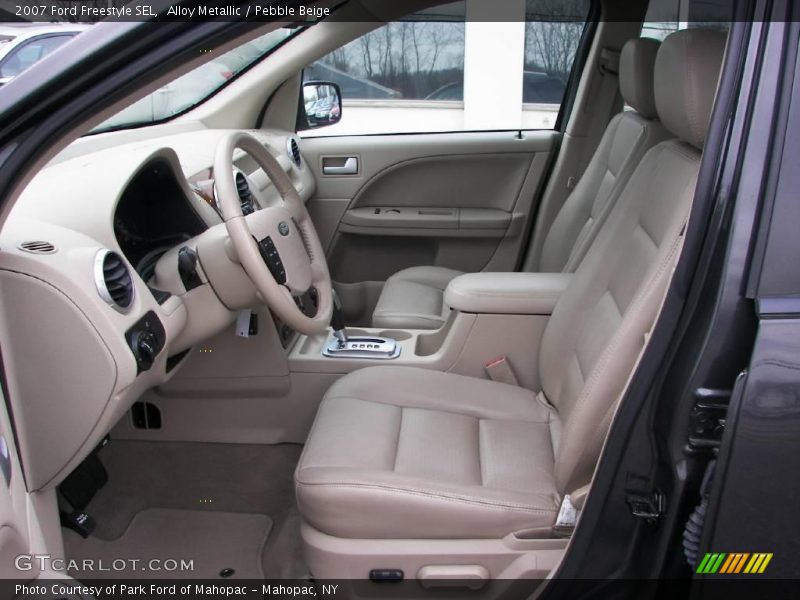 Alloy Metallic / Pebble Beige 2007 Ford Freestyle SEL