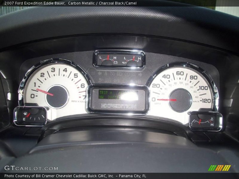 Carbon Metallic / Charcoal Black/Camel 2007 Ford Expedition Eddie Bauer