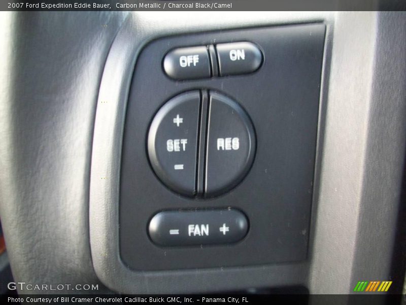 Carbon Metallic / Charcoal Black/Camel 2007 Ford Expedition Eddie Bauer