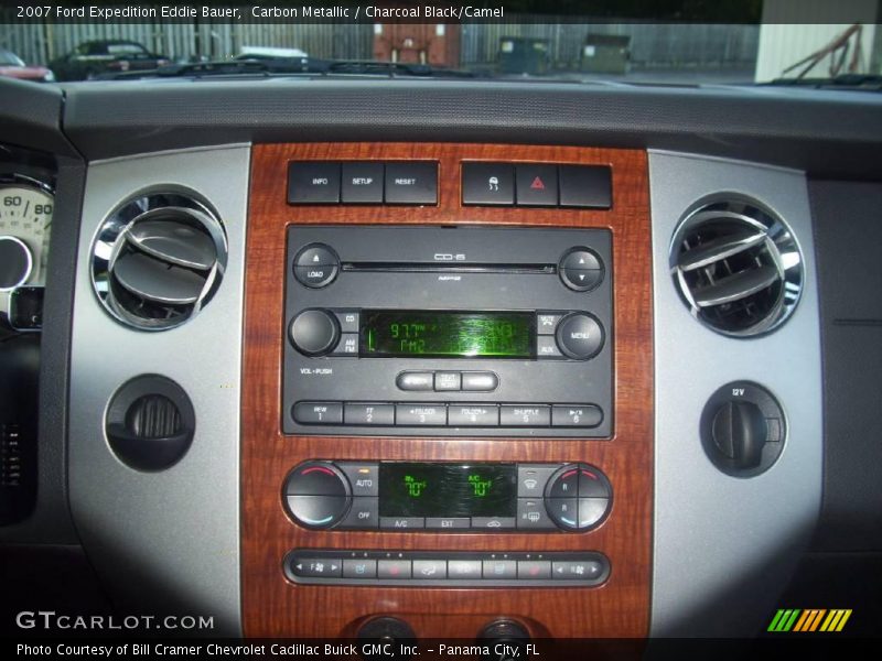Carbon Metallic / Charcoal Black/Camel 2007 Ford Expedition Eddie Bauer