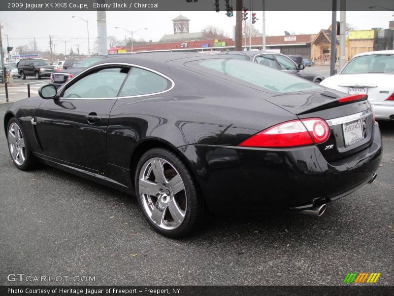 Ebony Black / Charcoal 2009 Jaguar XK XK8 Coupe