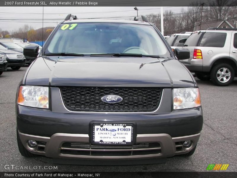 Alloy Metallic / Pebble Beige 2007 Ford Freestyle SEL
