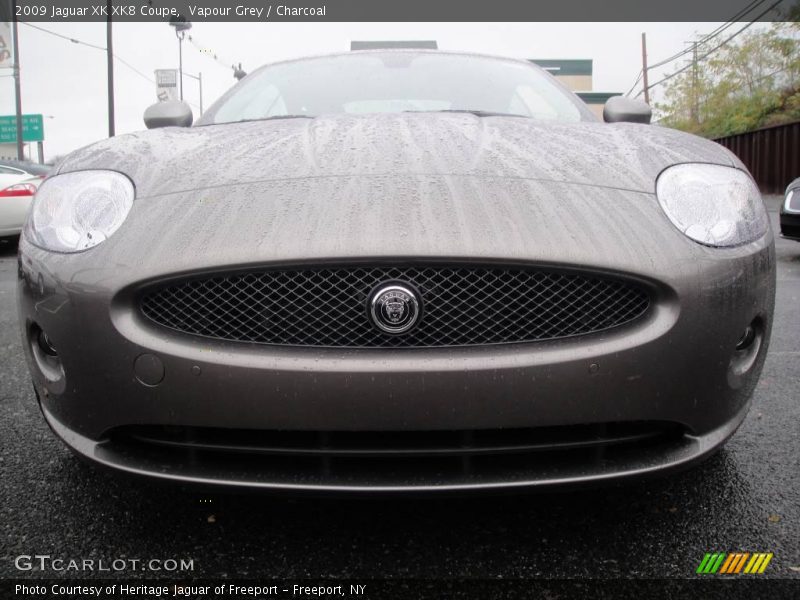 Vapour Grey / Charcoal 2009 Jaguar XK XK8 Coupe