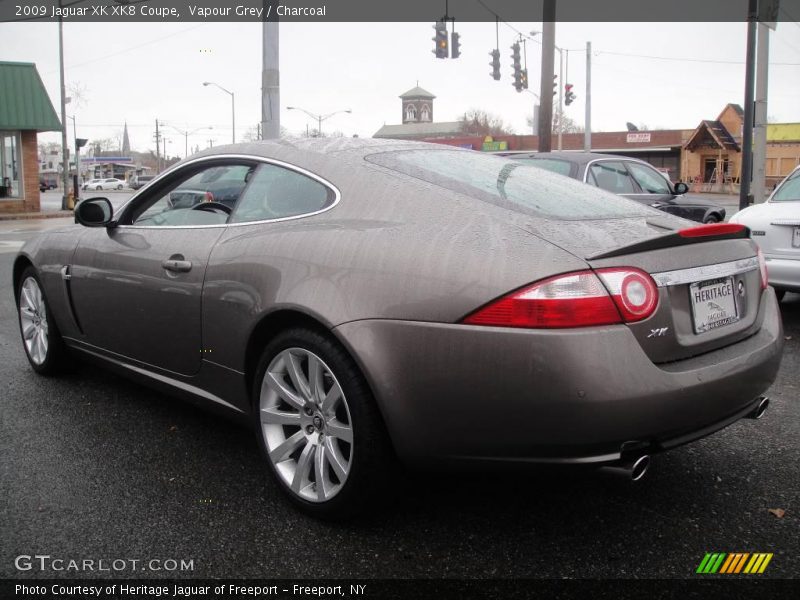 Vapour Grey / Charcoal 2009 Jaguar XK XK8 Coupe