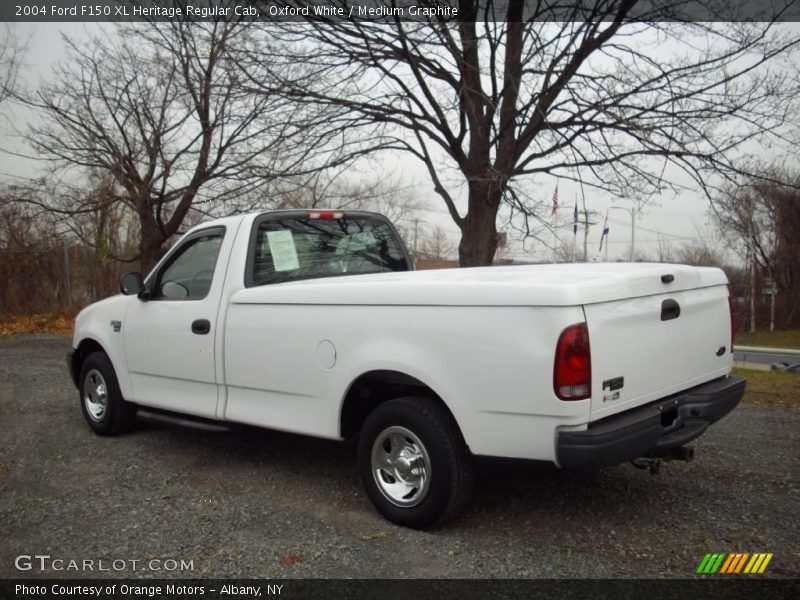 Oxford White / Medium Graphite 2004 Ford F150 XL Heritage Regular Cab