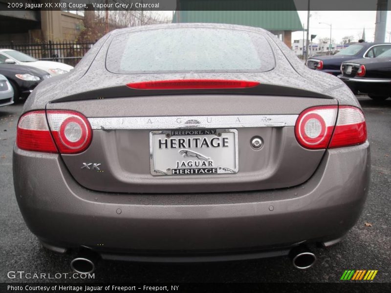Vapour Grey / Charcoal 2009 Jaguar XK XK8 Coupe