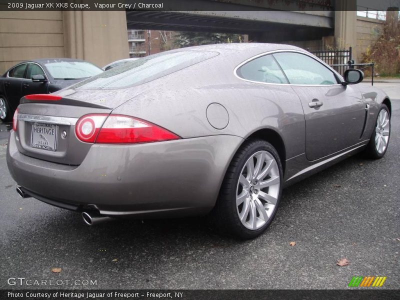Vapour Grey / Charcoal 2009 Jaguar XK XK8 Coupe