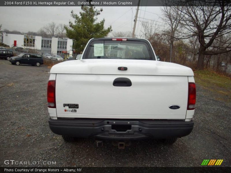 Oxford White / Medium Graphite 2004 Ford F150 XL Heritage Regular Cab