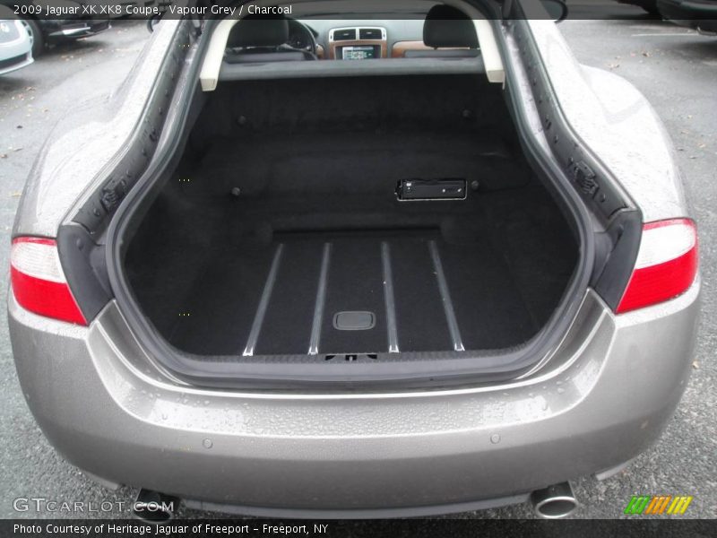 Vapour Grey / Charcoal 2009 Jaguar XK XK8 Coupe