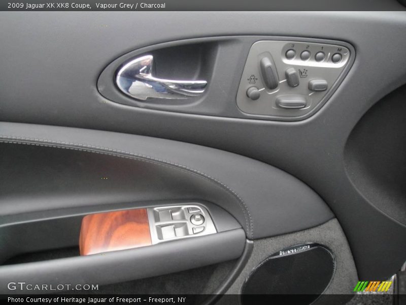 Vapour Grey / Charcoal 2009 Jaguar XK XK8 Coupe