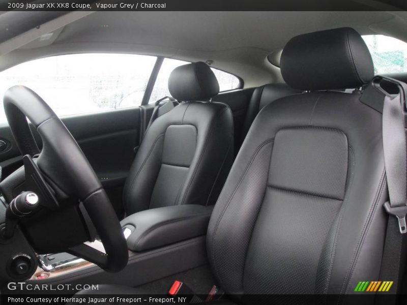 Vapour Grey / Charcoal 2009 Jaguar XK XK8 Coupe