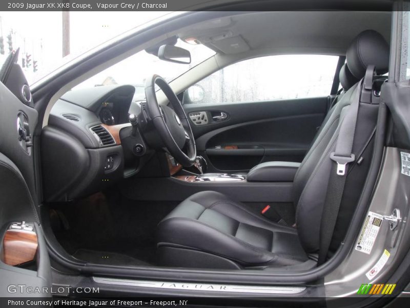 Vapour Grey / Charcoal 2009 Jaguar XK XK8 Coupe