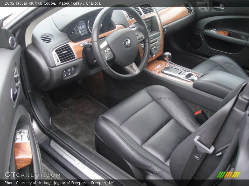 Vapour Grey / Charcoal 2009 Jaguar XK XK8 Coupe