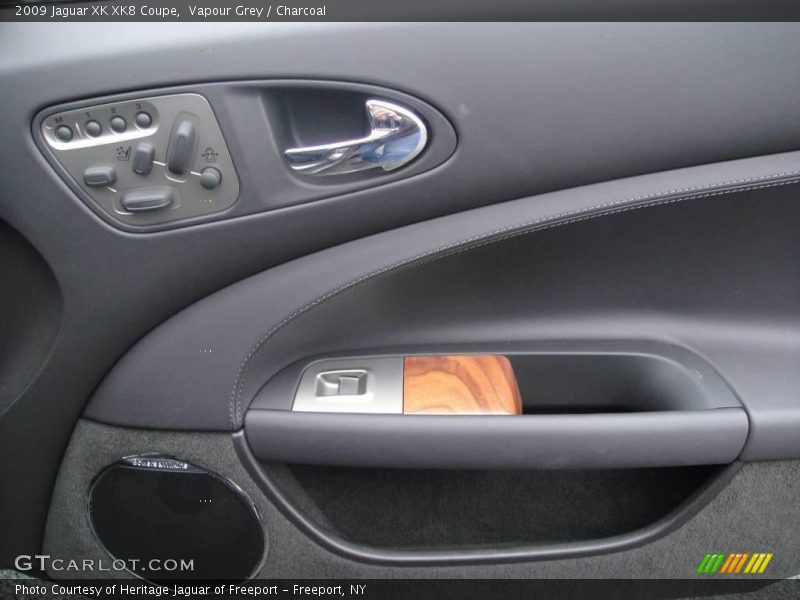 Vapour Grey / Charcoal 2009 Jaguar XK XK8 Coupe