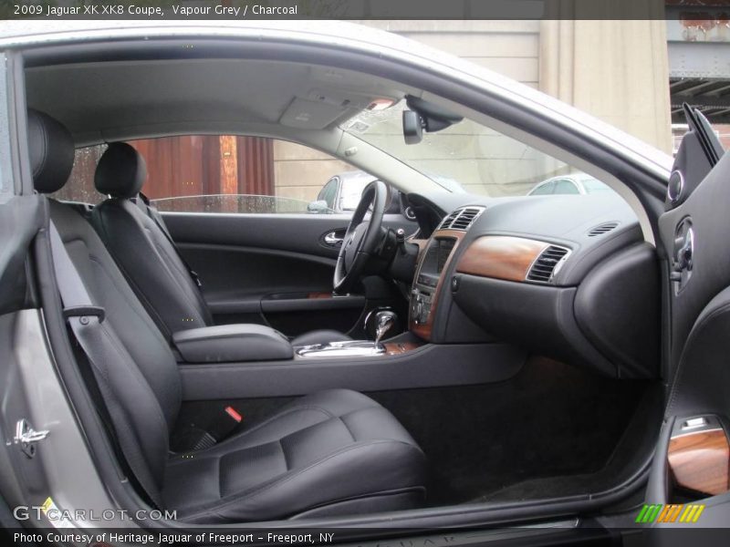 Vapour Grey / Charcoal 2009 Jaguar XK XK8 Coupe