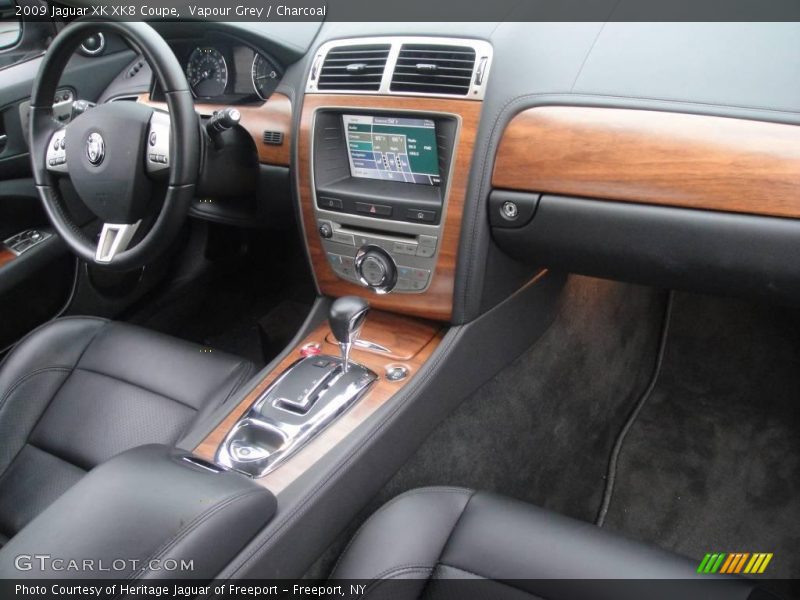 Vapour Grey / Charcoal 2009 Jaguar XK XK8 Coupe