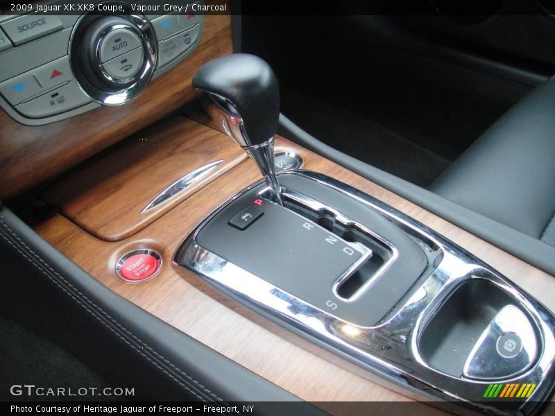 Vapour Grey / Charcoal 2009 Jaguar XK XK8 Coupe