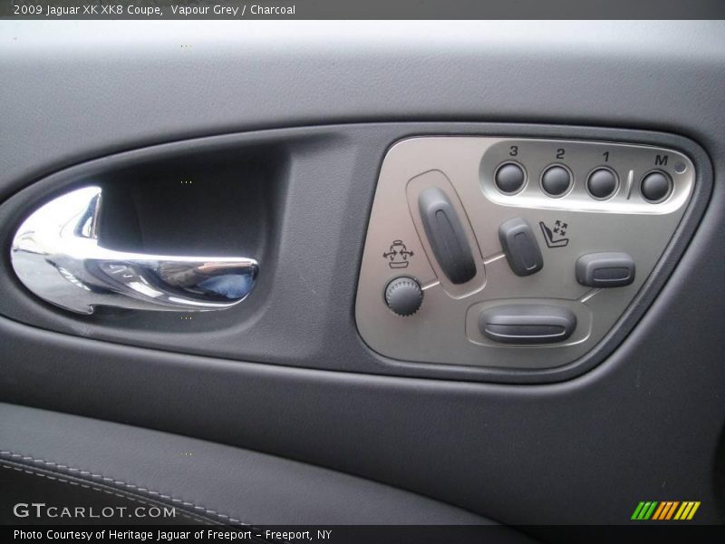 Vapour Grey / Charcoal 2009 Jaguar XK XK8 Coupe