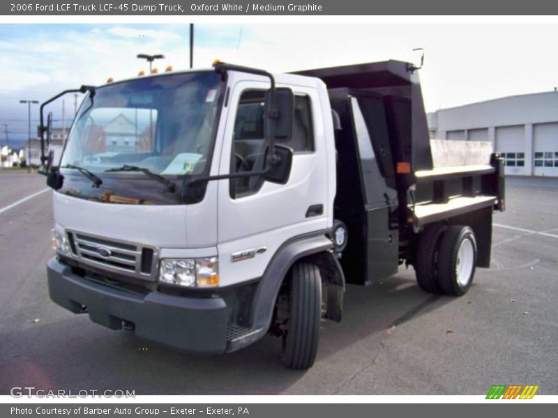 Oxford White / Medium Graphite 2006 Ford LCF Truck LCF-45 Dump Truck