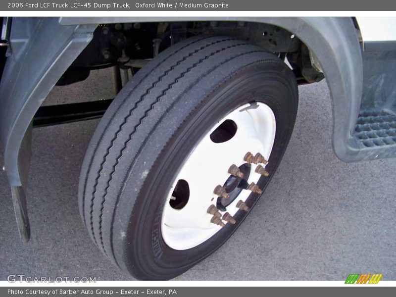 Oxford White / Medium Graphite 2006 Ford LCF Truck LCF-45 Dump Truck