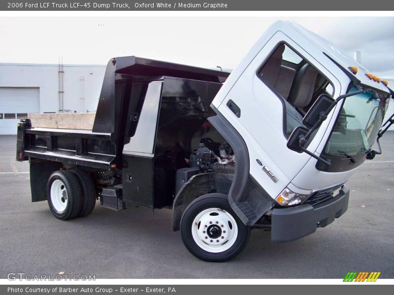 Oxford White / Medium Graphite 2006 Ford LCF Truck LCF-45 Dump Truck
