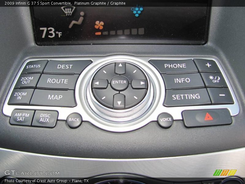 Platinum Graphite / Graphite 2009 Infiniti G 37 S Sport Convertible