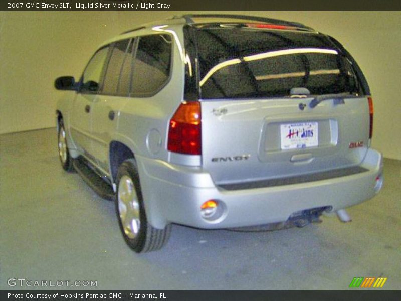 Liquid Silver Metallic / Light Gray 2007 GMC Envoy SLT