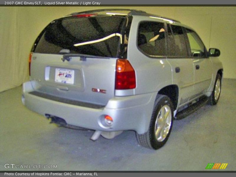 Liquid Silver Metallic / Light Gray 2007 GMC Envoy SLT