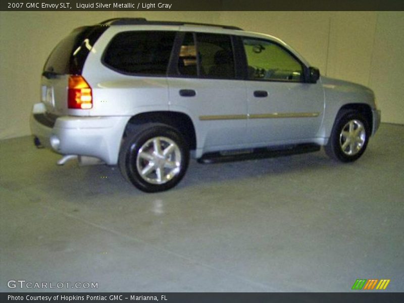 Liquid Silver Metallic / Light Gray 2007 GMC Envoy SLT