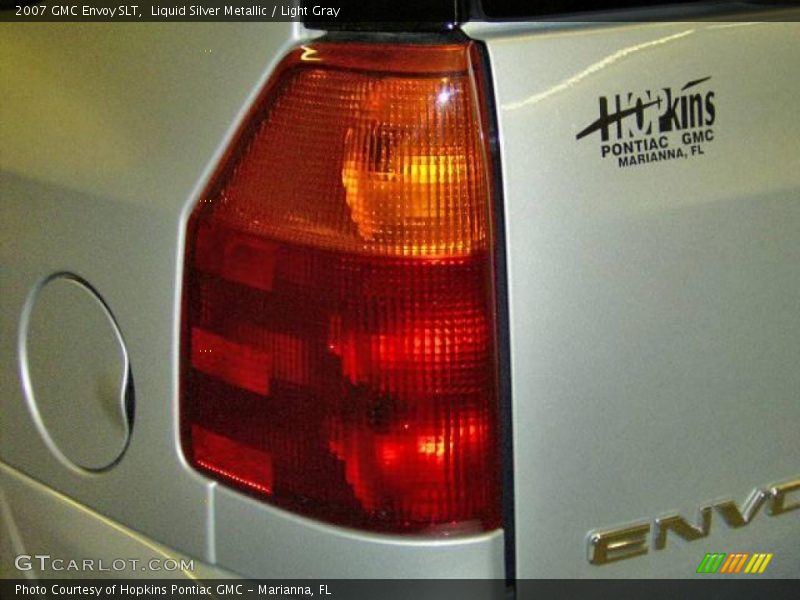 Liquid Silver Metallic / Light Gray 2007 GMC Envoy SLT