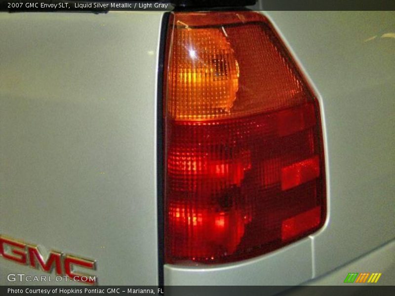 Liquid Silver Metallic / Light Gray 2007 GMC Envoy SLT