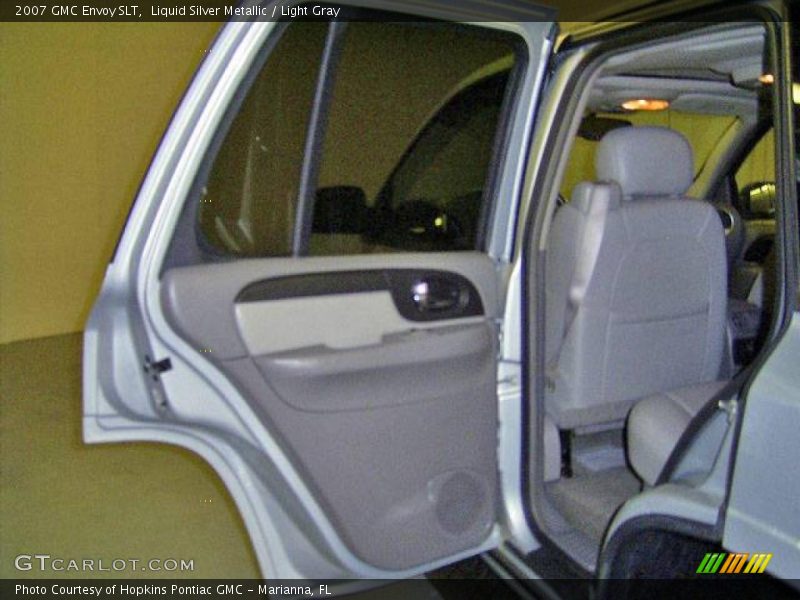 Liquid Silver Metallic / Light Gray 2007 GMC Envoy SLT