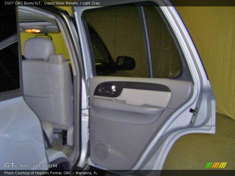 Liquid Silver Metallic / Light Gray 2007 GMC Envoy SLT