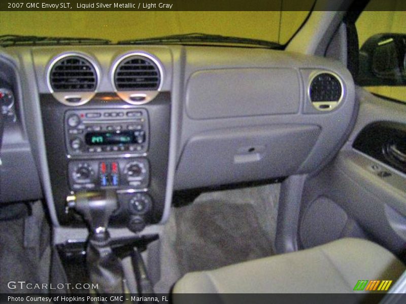 Liquid Silver Metallic / Light Gray 2007 GMC Envoy SLT