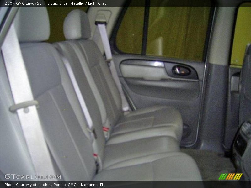 Liquid Silver Metallic / Light Gray 2007 GMC Envoy SLT