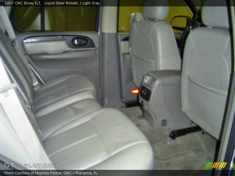 Liquid Silver Metallic / Light Gray 2007 GMC Envoy SLT