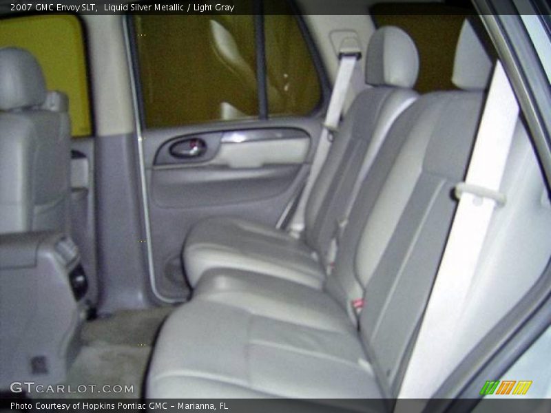 Liquid Silver Metallic / Light Gray 2007 GMC Envoy SLT